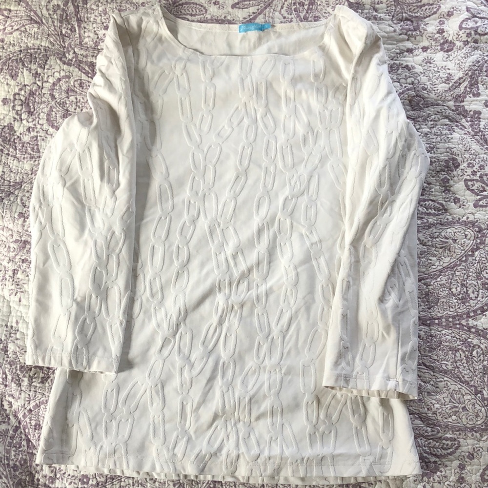 J.McLaughlin Chain patterned shirt